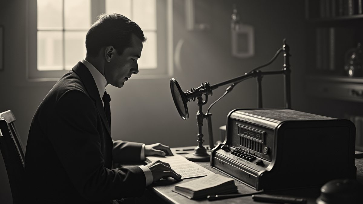 Historische radio-uitzending in 1910