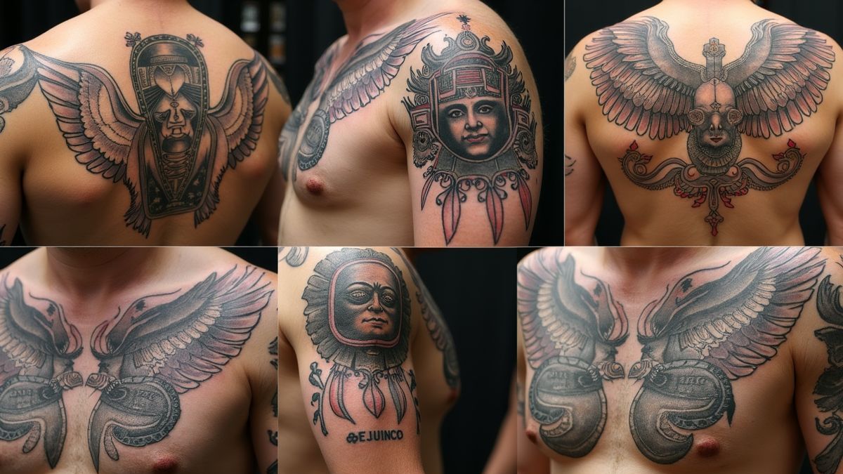 Historische tatoeages uit verschillende culturen.