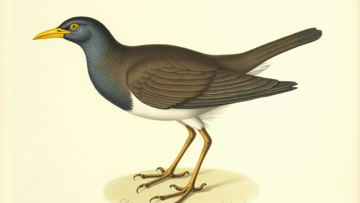 Illustratie van een Noord-Amerikaanse vogel door John James Audubon.