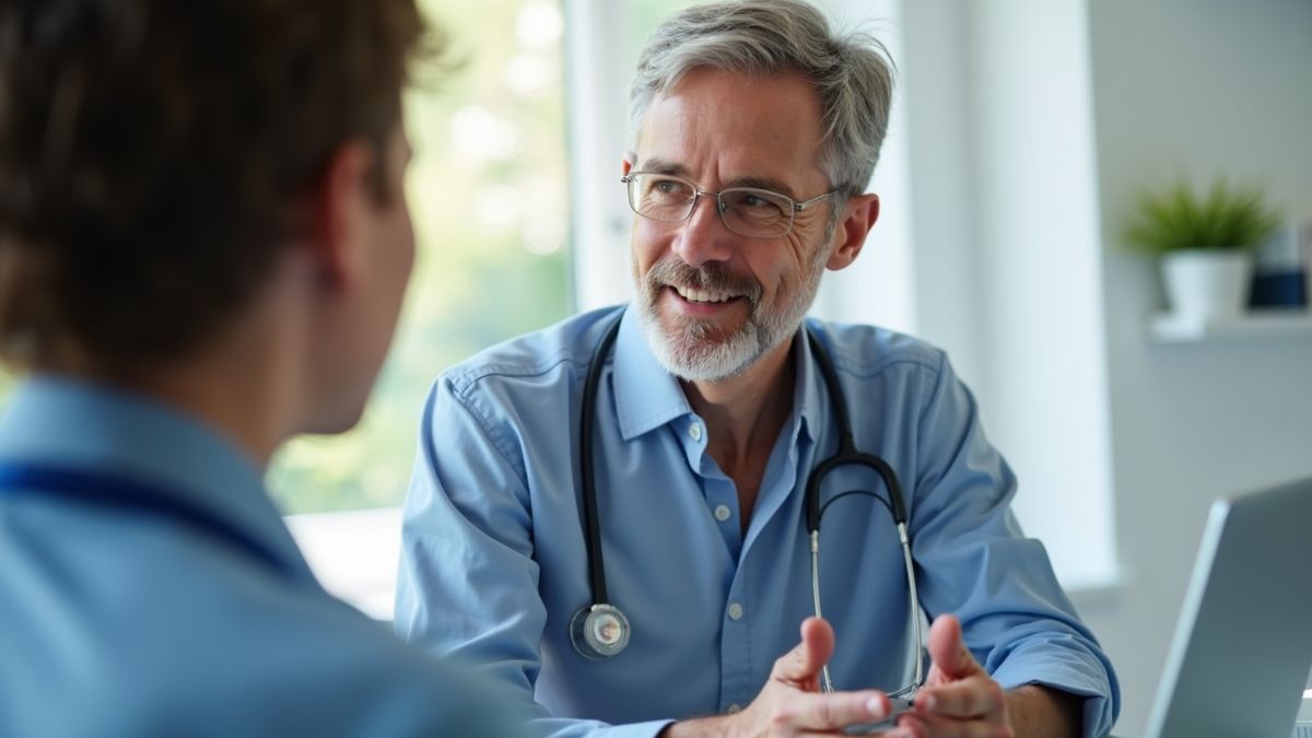 Individu in gesprek met een gezondheidsprofessional