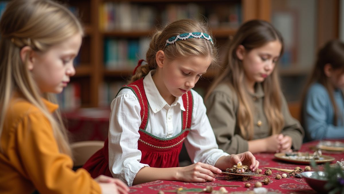 Interactieve workshops met traditionele Russische ambachten