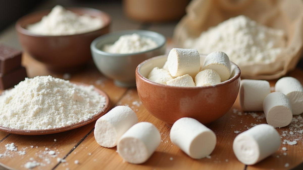 Keuken met ingrediënten voor Devil Dog cake