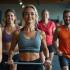 Mensen die samen trainen in een sportschool