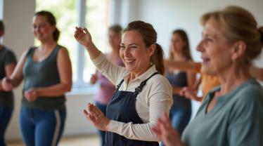 Mensen die samenwerken voor gezondheid tijdens Wereld Fysiotherapie Dag.