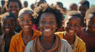 Mensen van verschillende culturen die samenkomen voor armoedebestrijding.