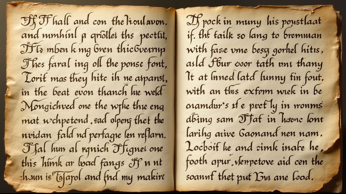 Middeleeuws manuscript op perkament