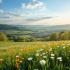 Natuur van de Ardennen in de lente