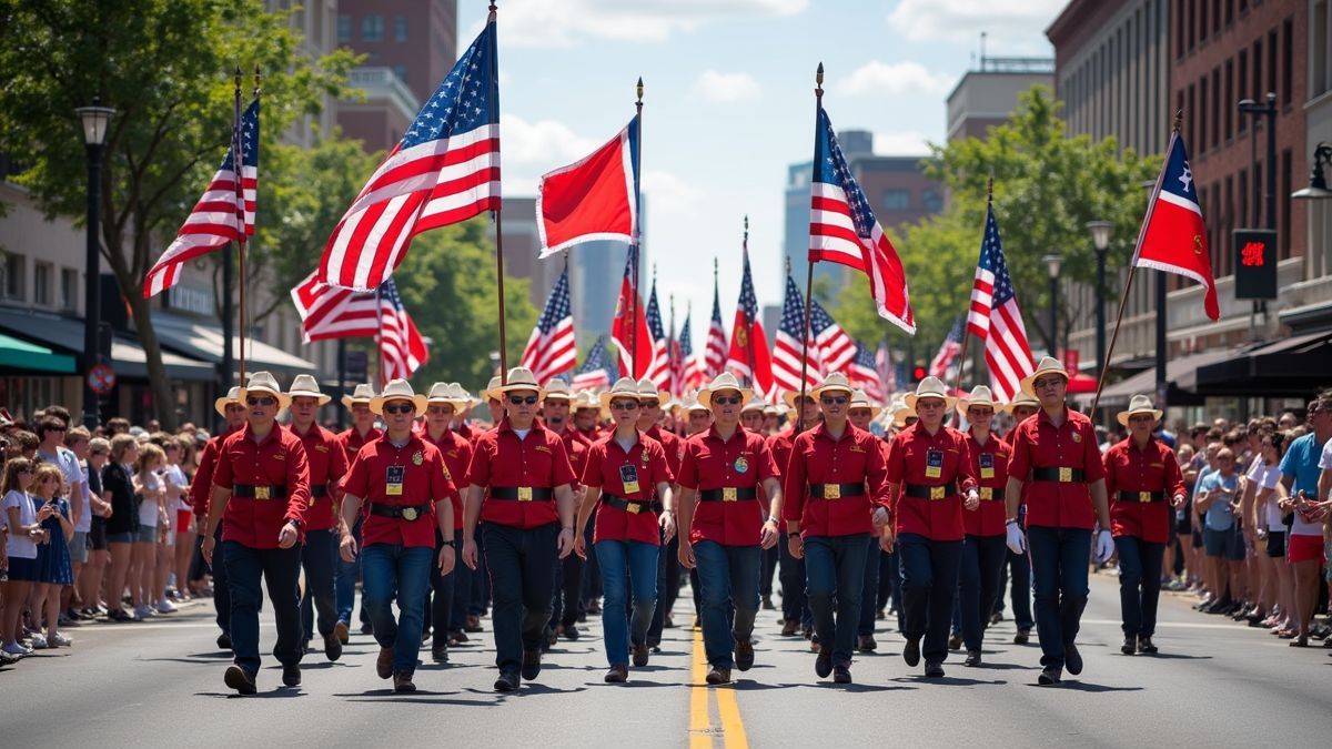 Parade ter ere van Staatsburgerdag in Tennessee