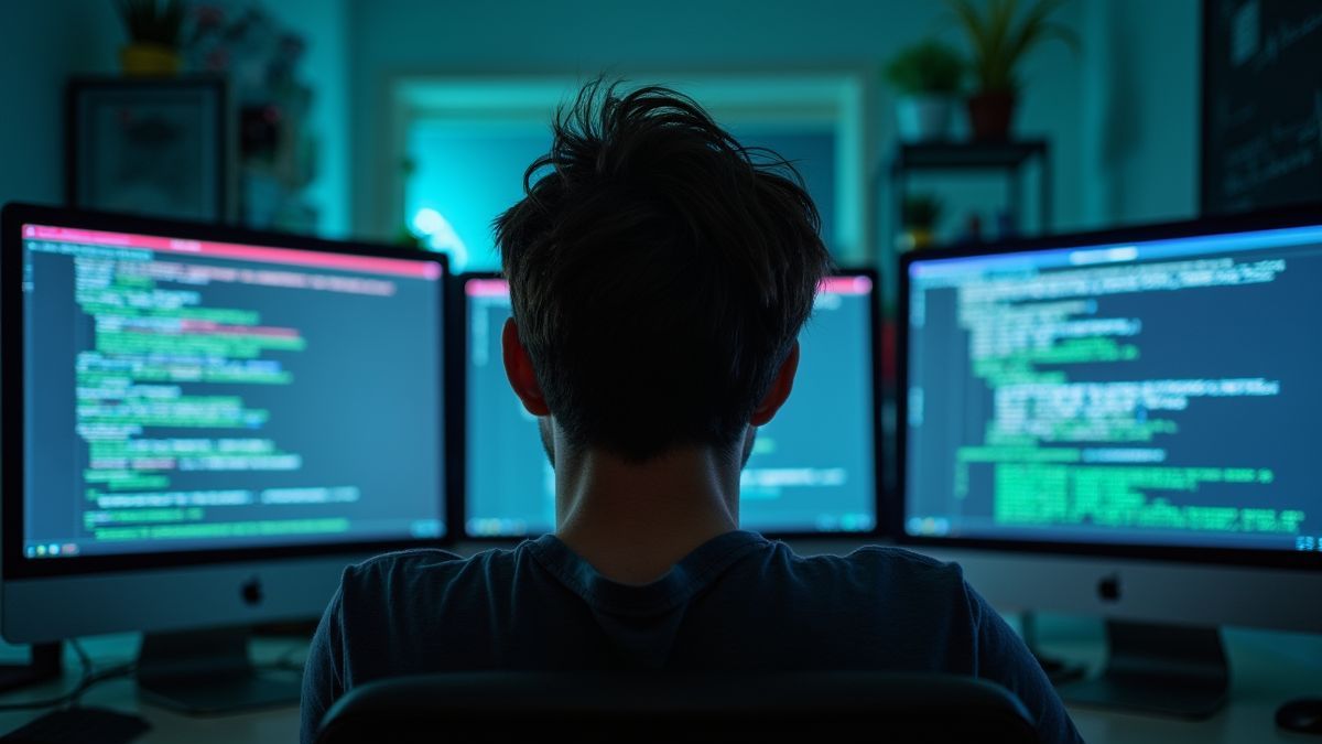 Persoon gefrustreerd door dataverlies