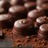 Selectie van Belgische zwarte chocolade