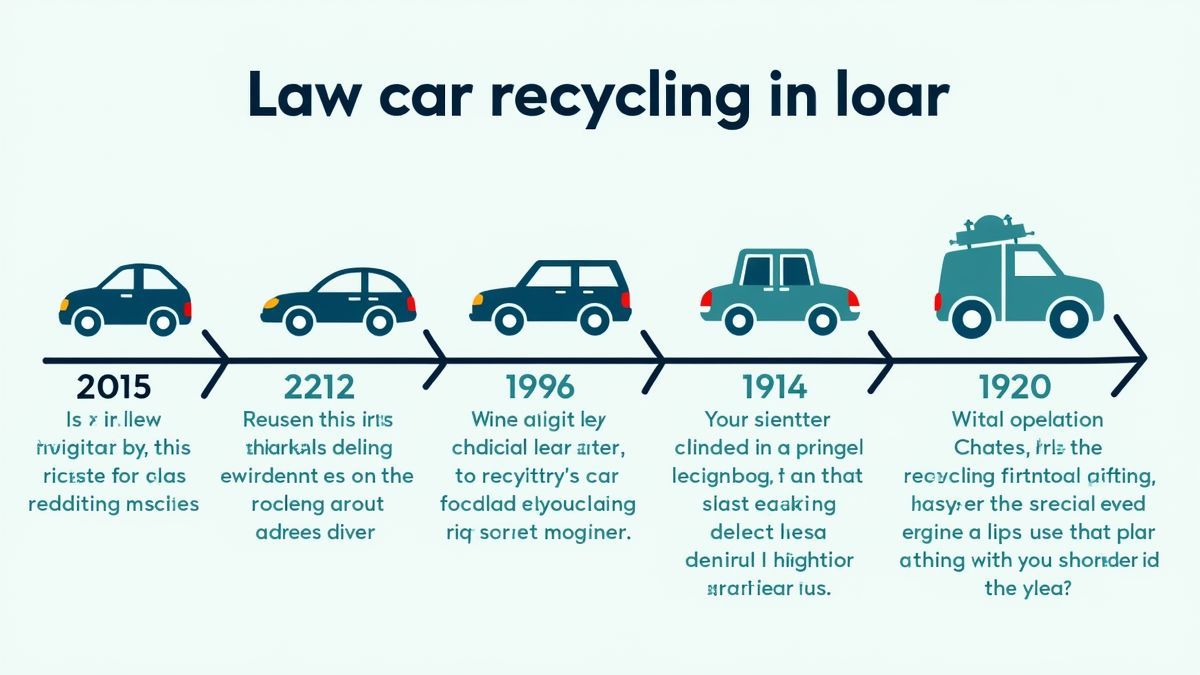 Tijdlijn van de evolutie van autowrakken.