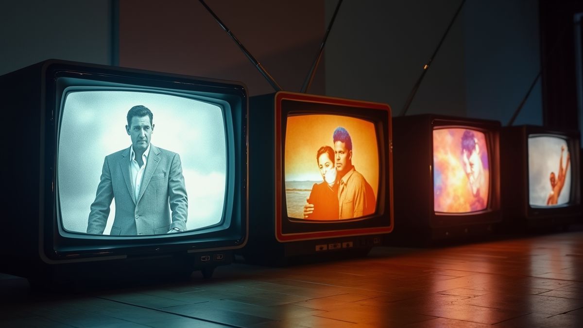 Tijdlijn van de evolutie van televisie