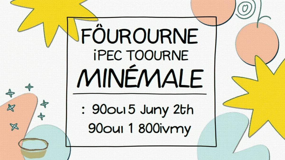 Tournée Minérale poster