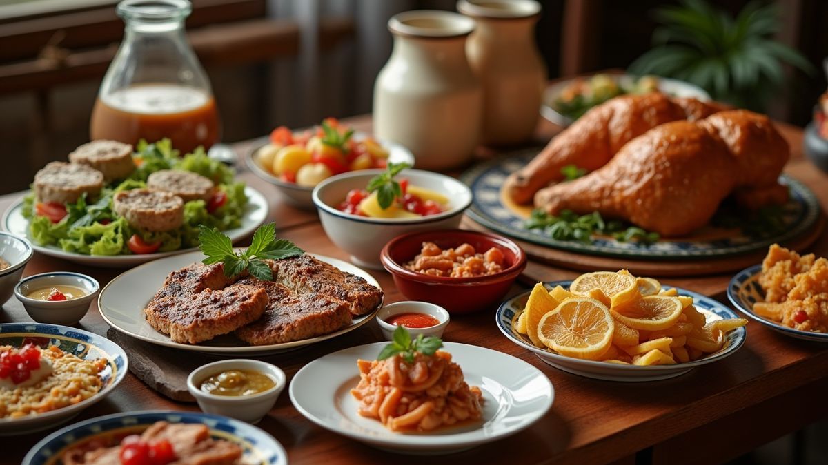 Traditioneel Koptisch feestmaal