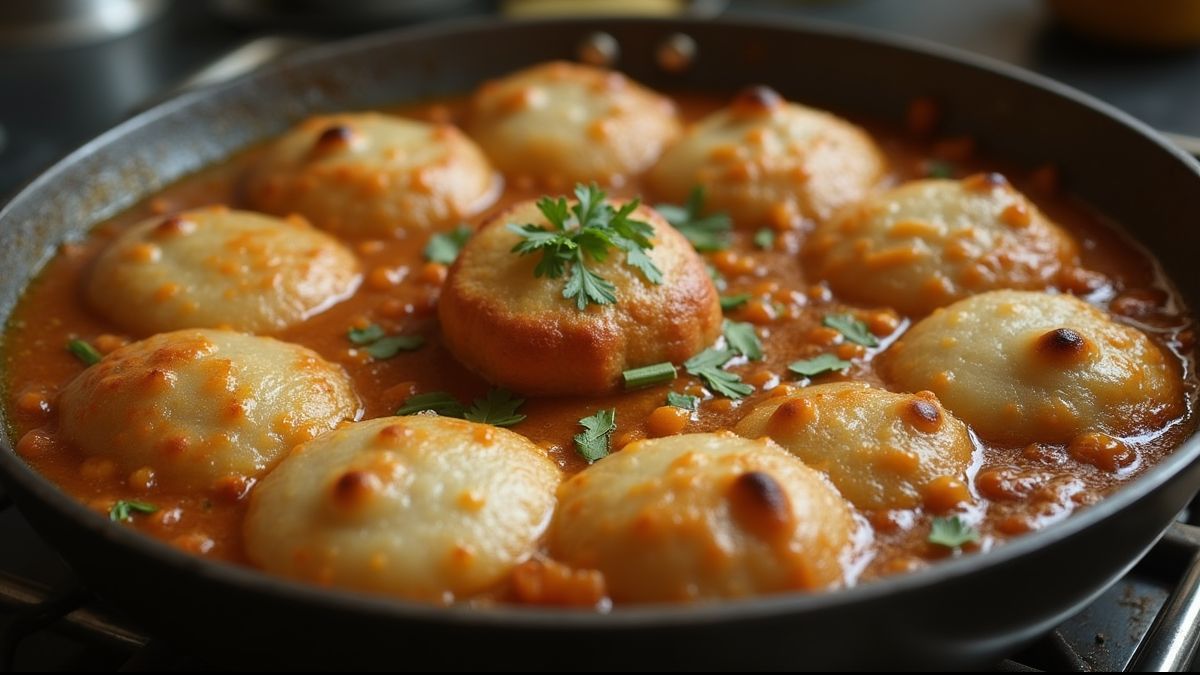 Traditionele Indiase gerechten zoals pitha en laru worden bereid