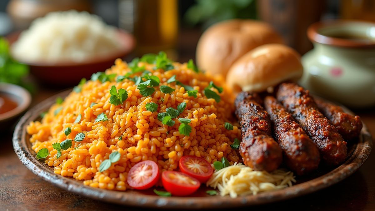 Traditionele Pakistaanse gerechten zoals biryani en kebabs