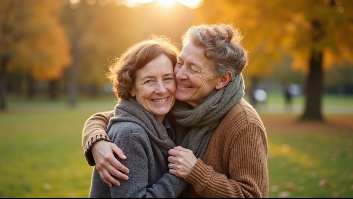Twee generaties omhelsd in Belgisch park