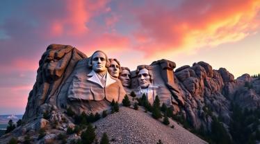 Uitzicht op de Badlands in Zuid-Dakota