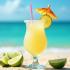 Verfrissende daiquiri cocktail op het strand.