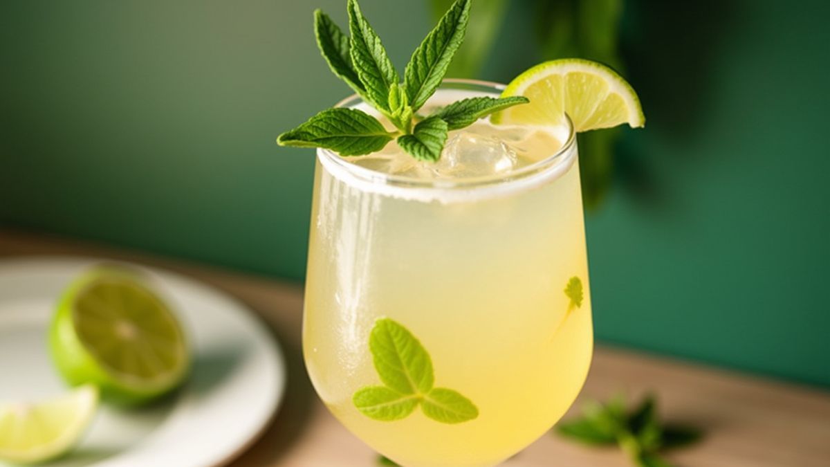 Verfrissende Hugo Spritz cocktail