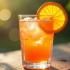 Verfrissende spritz cocktail met sinaasappel