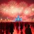 Vibrant celebration of Russia Day with fireworks