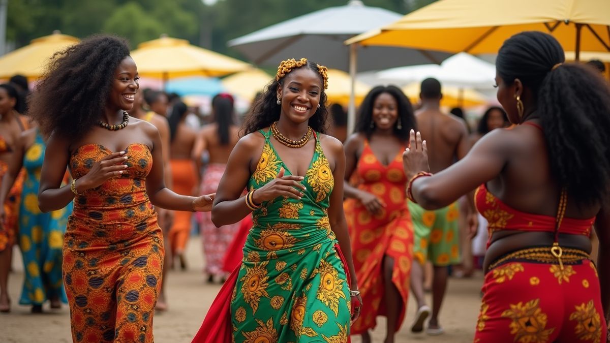 Vibrant festival celebrating African culture