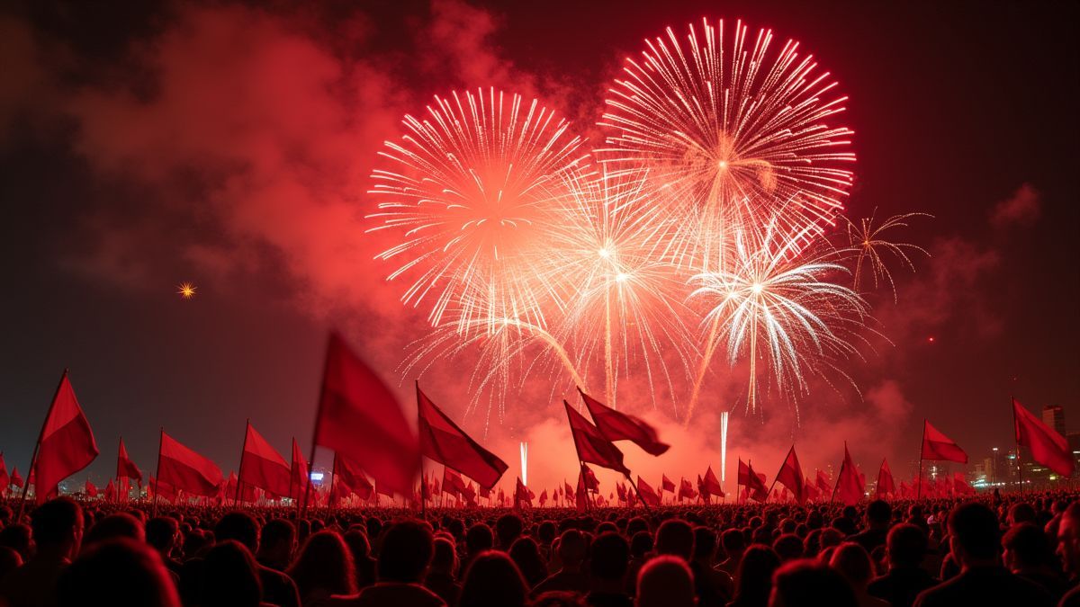 Vibrante viering van de Onafhankelijkheidsdag in Polen