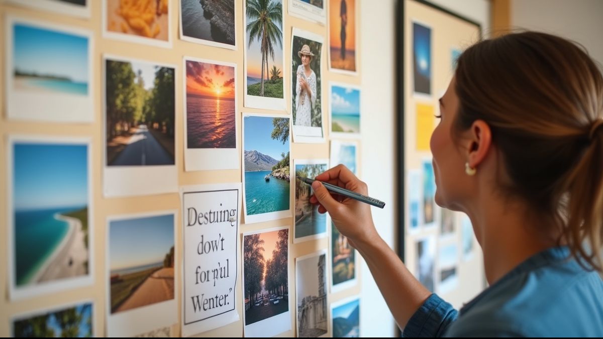 Visie-bord maken met inspirerende beelden