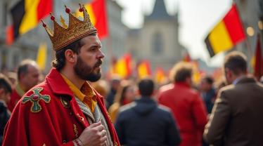 Vrolijke Koningsdagviering in België