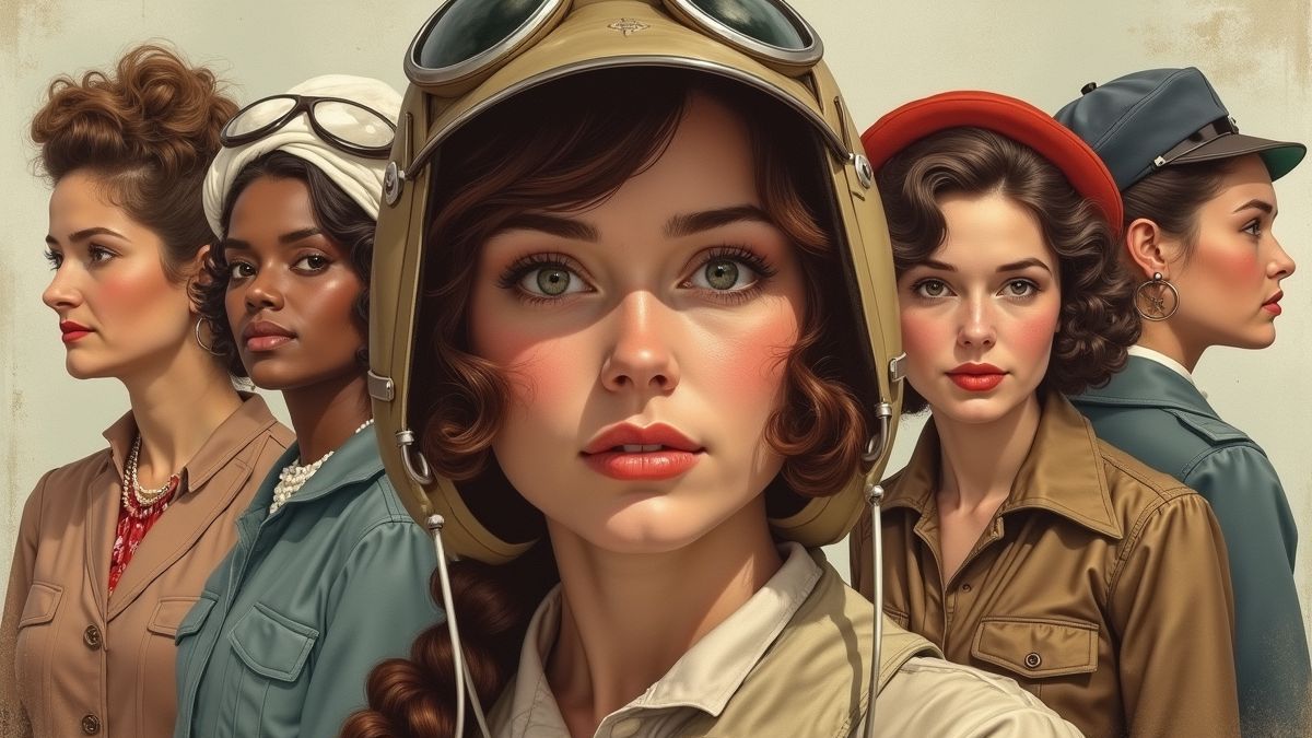 Vrouwen geïnspireerd door Amelia Earhart