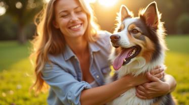 Warme momenten tussen mens en hond