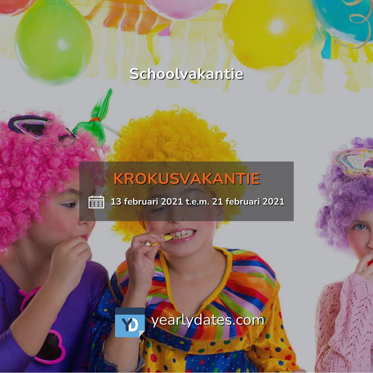 Krokusvakantie of Carnavalsvakantie